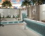 Cement effect Green Small Format 150x150 - 250x400 Porcelain for Wall/Floor; Finish - Satin/Semi Polished