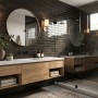 Small Format Black/Dark Grey Small Format 150x150 - 250x400 Ceramic for Wall; Finish - Gloss/Polished