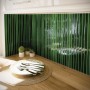 Small Format Green Medium Format 260x410 - 595x595 Ceramic for Wall/Floor; Finish - Gloss/Polished