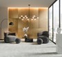 Patterned --and-- Statement Metallic/Mixed Large Format Over 600x600 Porcelain for Wall/Floor; Finish - Satin/Semi Polished