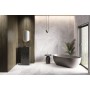 Stone effect White Large Format Over 600x600 Porcelain for Wall/Floor; Finish - Matt