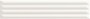 Up White Reeded Matt Ceramic Wall Tile 250x50mm