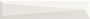 Up White Ingot Gloss Ceramic Wall Tile 250x50mm