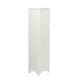 Heritage 460cm Tall Boy 2 Door 1 Drawer Legno White