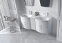 Modern White 1401 - 1500mm  for ; Finish - Gloss