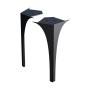 Wimborne Front Legs To Suit 62cm Unit Pack Of 2 Gloss Black