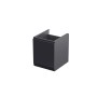 Rectory Wall Hung 1 Drawer Base Unit With Basket 40cm Matt Black