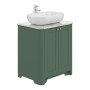 Hampton 70cm Floor Standing 2 Door Unit Labrador Green