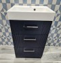 S7004959 & S7004973 Middleton Midnight Blue Unit & Basin