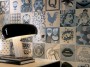 Patterned --and-- Statement Blue/Purple Small Format 150x150 - 250x400 Porcelain for Wall/Floor; Finish - Satin/Semi Polished