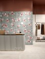 Enchant Floral Blossom Decor Ceramic Wall Tile 350x1000mm
