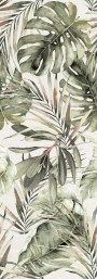 Patterned --and-- Statement Green Large Format Over 600x600 Ceramic for Wall; Finish - Matt