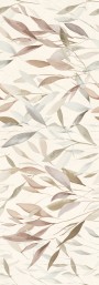 Patterned --and-- Statement White Large Format Over 600x600 Ceramic for Wall; Finish - Matt