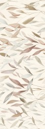 Patterned --and-- Statement White Large Format Over 600x600 Ceramic for Wall; Finish - Matt