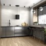 Bliss White Ceramic Wall Tile 300x900mm