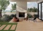 Wood Effect Tan/Brown Large Format Over 600x600 Porcelain for Floor; Finish - Natural
