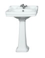 Worcester 61cm 1 Taphole Basin with Upstand 