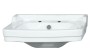 Worcester 49cm 2 Taphole Cloakroom Basin with upstand 