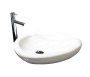 Egg 50cm No Taphole Sit On Basin 