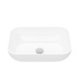 Coral 47cm No Taphole Sit On Basin Chrome/White 