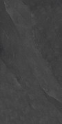 Marble Effect Black/Dark Grey Large Format Over 600x600 Porcelain for Wall/Floor; Finish - Matt