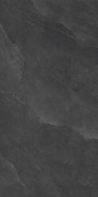 Marble Effect Black/Dark Grey Large Format Over 600x600 Porcelain for Wall/Floor; Finish - Matt