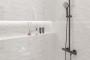 Manhattan Gloss Light Grey Marble Ceramic Wall Tile 250x400mm