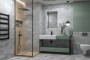 Manhattan Matt Grey Stone Ceramic Wall Tile 250x400mm