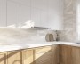 Stone effect Ivory/Cream/Beige Medium Format 260x410 - 595x595 Ceramic for Wall; Finish - Matt