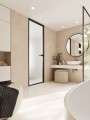 Horizon Light Beige Porcelain Wall & Floor Tile 300x600mm