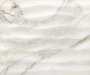 Santorini Waves Cream Ceramic Wall Tile 300x600mm
