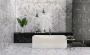 Palermo White Porcelain Wall & Floor Tile 300x600mm
