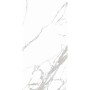 Marble Effect White Large Format Over 600x600 Porcelain for Wall/Floor; Finish - Gloss/Polished