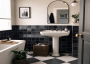 Olympia Carrara Marble Porcelain Wall & Floor Tile 600x600mm