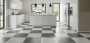 Modern Slate White and Anthracite Tile Mixed Pack 600x600mm
