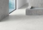 Stone effect White Large Format Over 600x600 Porcelain for Wall/Floor; Finish - Matt