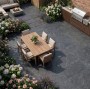 Rockslate Black Porcelain Paving 600x900x20mm