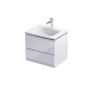 s7007760 Rectory Wall Mounted 2 Drawer Basin Unit 60cm 