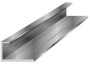 Allure Shower Wall Panel Aluminium Edge Trim Satin Silver 2400mm