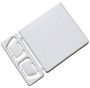 Allure Shower Wall Panel PVC Bath/Shower Seal Trim End Caps (Pack Of 2)