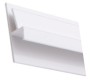 Allure Shower Wall Panel PVC Vinyl Floor Seal Trim 2500mm White