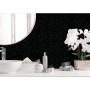 Allure PVC Shower Wall Panel T&G Black Sparkle Gloss 2400x1000x10mm