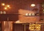 Lume Caramel Gloss Porcelain Wall & Floor Tile 100x100mm