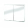 Simplicity Double Door Mirror Cabinet 450x600mm