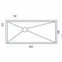Premier Shower Deck  1701-1800mm  for ; Finish -