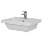 Vogue 50cm 1 Taphole Square Basin