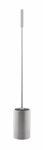 Ridder Comfort Toilet Brush With Long Handle, Silver Handle Length Approx 50cm