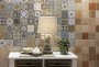 Patterned --and-- Statement Mixed Medium Format 260x410 - 595x595 Porcelain for Wall/Floor; Finish - Satin/Semi Polished