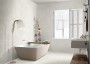 Syncro White Plain Rectified Ceramic Wall Tile 300x600mm