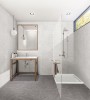 Syncro Grey Plain Rectified Ceramic Wall Tile 300x600mm